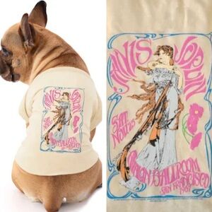 NWT rock dog Janis Joplin t-shirt